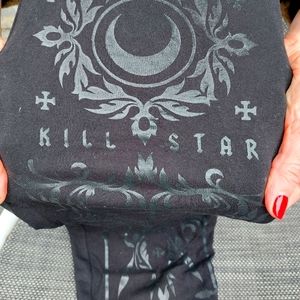 Killstar black leggings XXL.